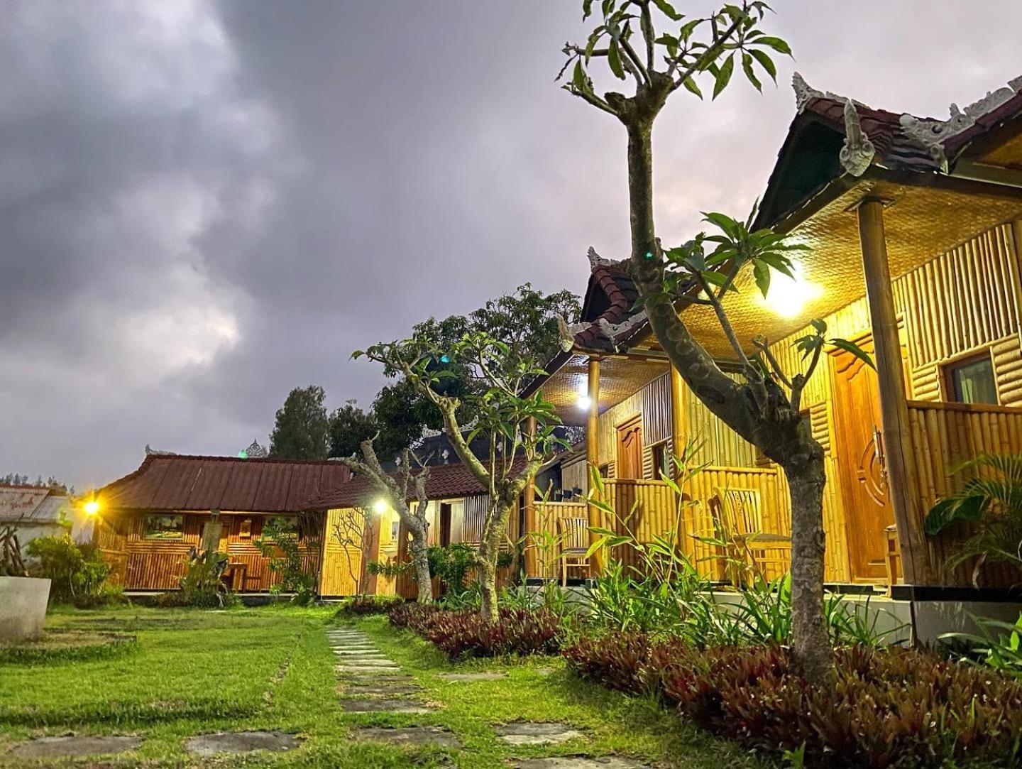 D'Yoga Bamboo House Hotel Kintamani Kültér fotó