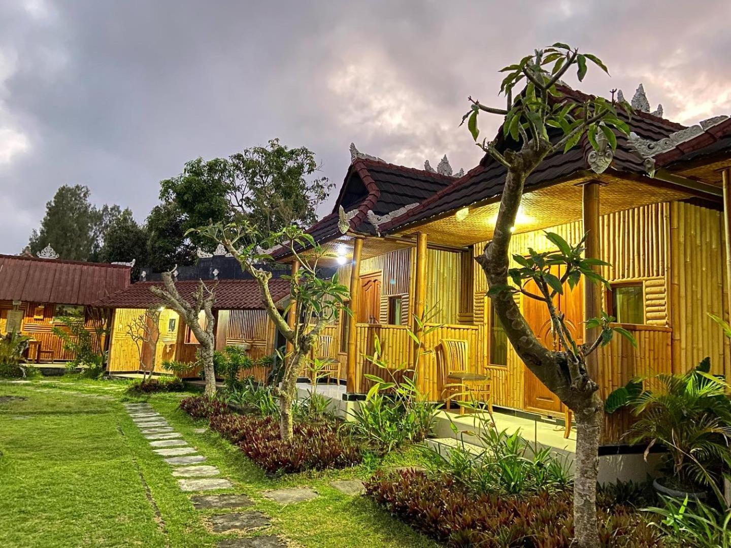 D'Yoga Bamboo House Hotel Kintamani Kültér fotó