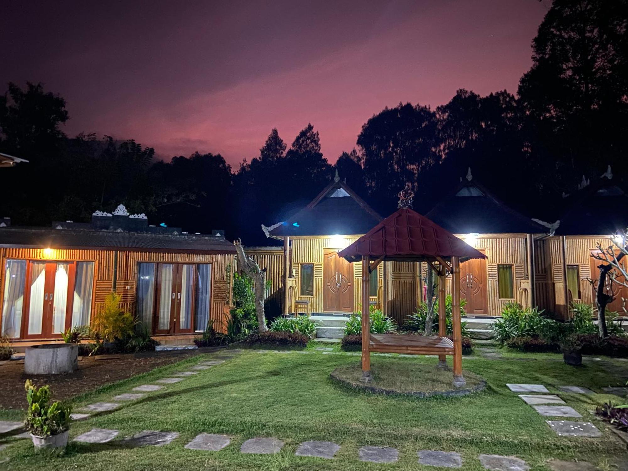 D'Yoga Bamboo House Hotel Kintamani Kültér fotó