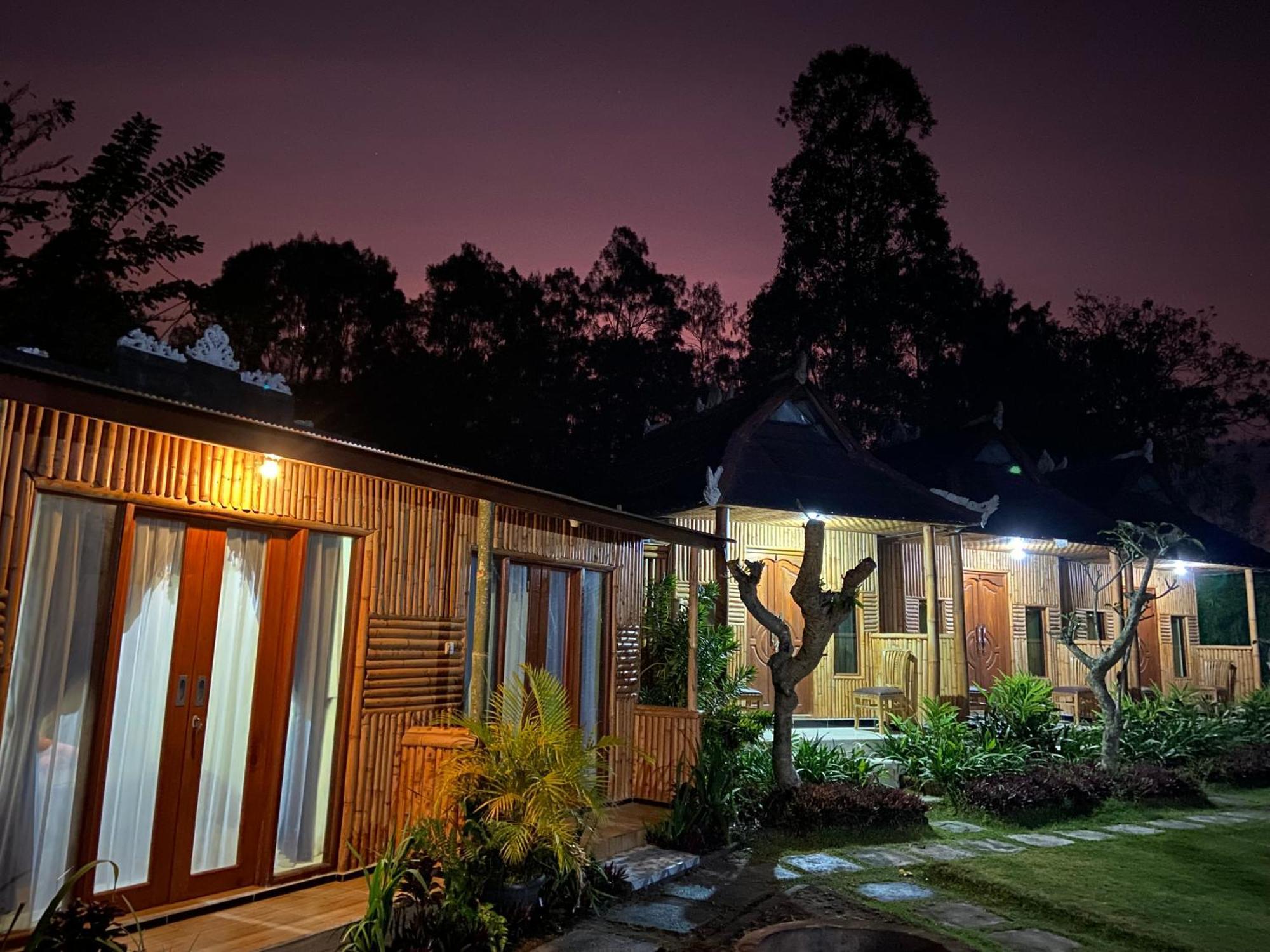 D'Yoga Bamboo House Hotel Kintamani Kültér fotó