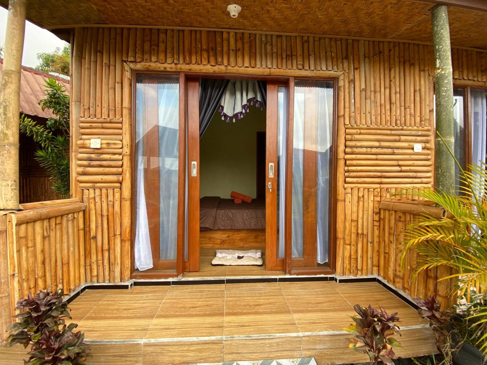 D'Yoga Bamboo House Hotel Kintamani Kültér fotó
